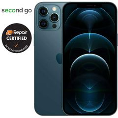 Second Go Certified μεταχειρισμένο Apple iPhone 12 Pro 128GB Pacific Blue