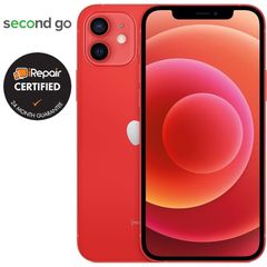 Μεταχειρισμένο Apple iPhone 12 128GB Product Red second go Certified by iRepair