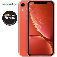 Μεταχειρισμένο Apple iPhone XR 64GB Coral second go Certified by iRepair