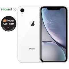 Μεταχειρισμένο Apple iPhone XR 64GB White second go Certified by iRepair