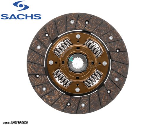 SACHS Δίσκος συμπλέκτη AUDI 100 C2 & C3 (431, 433, 434, 443, 444) - 200 C2 & C3 (437, 438, 447, 448) - 80 B2 (811, 813, 814, 819, 853) - 90 B2 (813, 814, 853) - VW PASSAT B2 (32B, 33B)