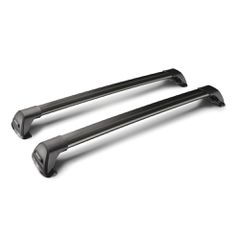 ΜΠΑΡΕΣ ΟΡΟΦΗΣ ΑΛΟΥΜΙΝΙΟΥ ΜΑΥΡΗ FLUSH MIXED 85+90cm. ΜΕ ΚΛΕΙΔΙ ΥΑΚΙΜΑ - 2 ΤΕΜΑΧΙΑ