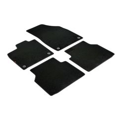 ΠΑΤΑΚΙΑ EXECUTIVE ΜΟΚΕΤΑ ΓΙΑ AUDI Q4 E-TRON 06/2021+ / SKODA ENYAQ 11/2020+ ΣΕ ΜΑΥΡΟ ΧΡΩΜΑ ΜΕ ΚΟΥΜΠΩΜΑΤΑ LAMPA - 4 ΤΕΜ.