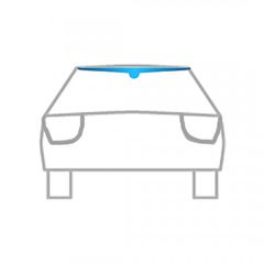 ΑΝΕΜΟΘΡΑΥΣΤΗΣ ΠΙΣΩ ΠΑΡΜΠΡΙΖ ΓΙΑ FIAT PANDA 5D 09/2003+