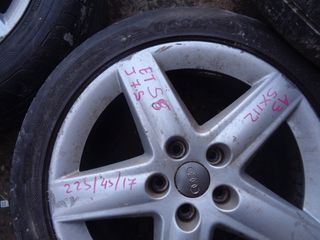 AUDI A3 ΖΑΝΤΕΣ ΑΛΟΥΜΙΝΙΟΥ 4αδα. 225/45/17.  5x112 / ΡΩΤΗΣΤΕ ΤΙΜΗ!!-thumb-1