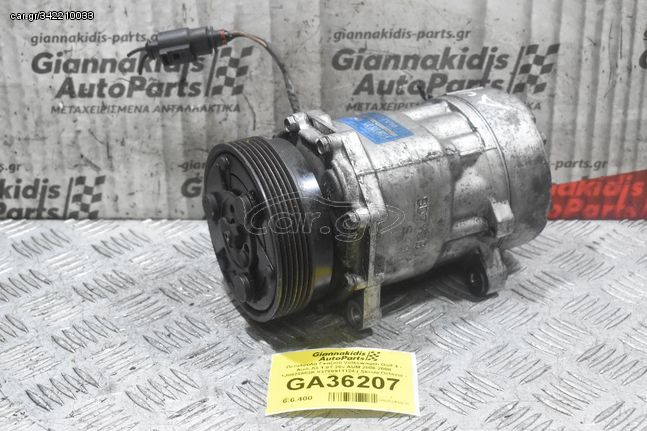 Κομπρεσερ Air Condition A/C Volkswagen Golf 4 - Audi A3 1.8T 20v AUM 2000-2008 1J0820803K 83789911124 ( Skoda Octavia - Audi TT - Seat Ibiza / Leon )