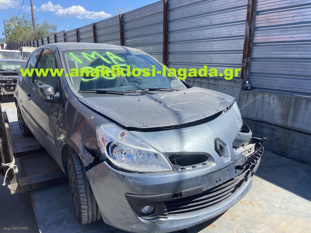 RENAULT CLIO 1.2 TURBO ΜΕ ΤΥΠΟ (D4FH7) ΓΙΑ ΑΝΤΑΛΛΑΚΤΙΚΑ anakiklosi-lagada