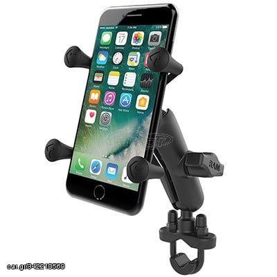 RAM Mounts X-Grip Phone Mount with Handlebar U-Bolt Base