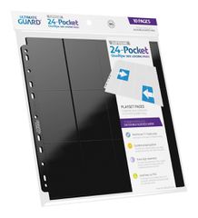 Ultimate Guard 24-Pocket QuadRow Pages Side-Loading Black (10)-thumb-1
