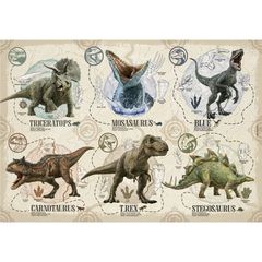 Jurassic World puzzle 104pcs-thumb-1