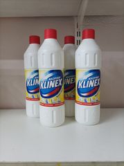 4 Λεπτόρρευστες Χλωρίνες Klinex (1 L)
