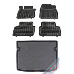 Πατάκια δαπέδου με πορτ μπαγκάζ σετ για Mazda CX-30 (upper) 5τμχ