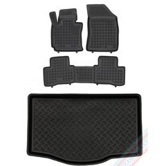 Πατάκια δαπέδου με πορτ μπαγκάζ σετ για Ssangyong Tivoli (Bottom) 5τμχ