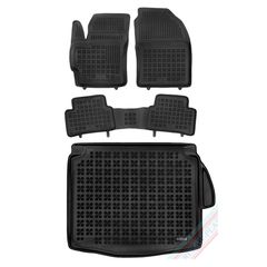 Πατάκια δαπέδου με πορτ μπαγκάζ σετ για Toyota Corolla Cross 4τμχ
