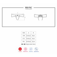 Plus Size Obsessive Daring Crotchless Panties-thumb-2