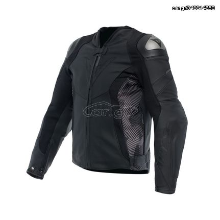 ΜΠΟΥΦΑΝ AVRO 5 LEATHER JACKET BLACK/ANTHRACITE 15300001 | DAINESE