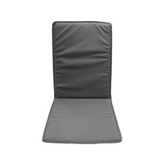 Μαξιλάρι καρέκλας 45x95x3cm με κοντή πλάτη, Υδρόφοβο, Ανθρακί, Συσκευασία 4 Τεμαχίων Artisti Italiani AI-MX-11156
