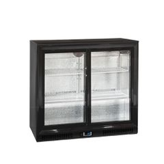 Βιτρίνα Συντήρησης Back Bar 190lt Με Συρόμενες Πόρτες Tefcold DB201S