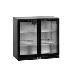 Βιτρίνα Συντήρησης Back Bar 190lt Με Ανοιγόμενες Πόρτες 90x52x87cm Tefcold DB201H