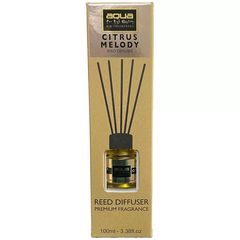 Αρωματικό Χώρου Citrus Melody Home Reed Diffuser με 6 Στικς Aqua 100 ml - 1 τμχ