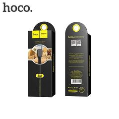 Hoco USB A 2.0 Cable To Micro USB B M/M Black 3m Fast Charging Καλώδιο Φόρτισης Μαύρο X20
