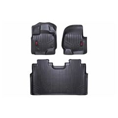 Front and rear floor mats bucket seats Rough Country 15-20