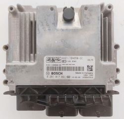 ΕΓΚΕΦΑΛΟΣ FORD FIESTA 1.4 TDCi, 0281017831, AV21-12A650-GC, EDC17C10, 0 281 017 831, AV2112A650GC