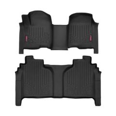 Front and rear floor mats bench seat Rough Country