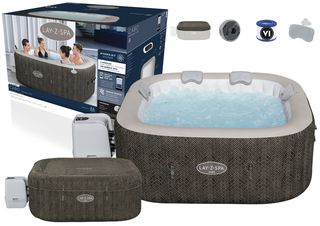 Inflatable Spa 180 x 180 x 71 cm Bestway 60167 46 Persons