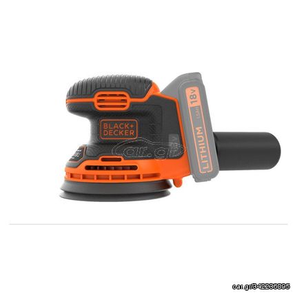 Τριβείο Έκκεντρο  125mm Μπαταρίας 18V Solo -  Black and  Decker BDCROS18N-XJ