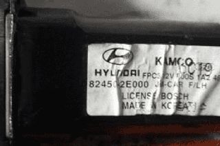 ➤ Μοτέρ παραθύρου 824502E000 για Hyundai Tucson 2006