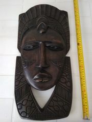 Αφρικανική Ξύλινη Μάσκα τοίχου