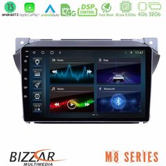Bizzar M8 Series Suzuki Alto & Nissan Pixo 8core Android13 4+32GB Navigation Multimedia Tablet 9"