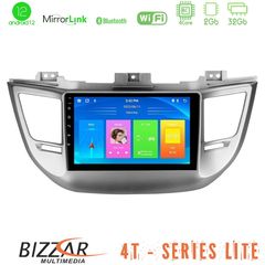 Bizzar 4T Series Hyundai Tucson 2015-2018 4Core Android12 2+32GB Navigation Multimedia Tablet 9 | Pancarshop