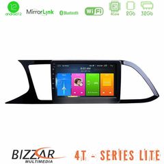 Bizzar 4T Series Seat Leon 2013 – 2019 4Core Android12 2+32GB Navigation Multimedia Tablet 9 | Pancarshop