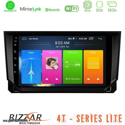 Bizzar 4T Series Seat Arona/Ibiza 4Core Android12 2+32GB Navigation Multimedia Tablet 9 | Pancarshop