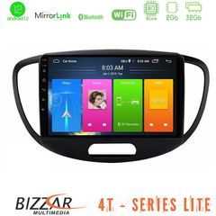 Bizzar 4T Series Hyundai i10 2008-2014 4Core Android12 2+32GB Navigation Multimedia Tablet 9 | Pancarshop
