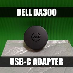 DELL DA300 USB-C mobile adapter, docking station , hub (6in1) 3.1 Gen2 10 Gbps