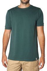 Bigbong Cuffed T-shirt Dark Green Ανδρικό Regular Fit - A13-DGN