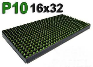 P10 LED MODULE 16X32 GREEN