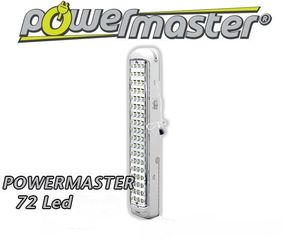 POWERMASTER 72 LED LIGHT RECHARGEABLE