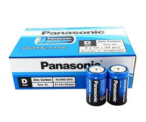 PANASONIC R20 BATTERY 24 PCS