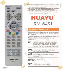 THOMSON RM-549T REMOTE CONTROL-thumb-1