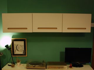  Σύνθεση ντουλαπιών τοίχου, 180x42x38 cm IKEA BESTA