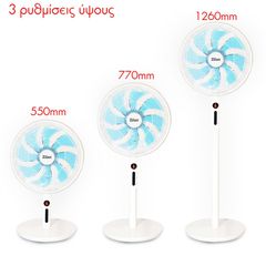 ZILAN ZLN3765 Ανεμιστήρας 3 IN 1 60W
