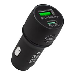 POWERWAY CC35 Φορτιστής Αυτοκινήτου USB-C (PD18W) Με Καλώδιο iPhone Σε Type-C