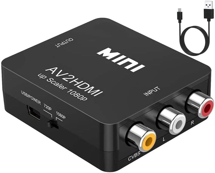 POWERMASTER RCA TO HDMI CONVERTER