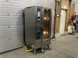 rational scc 201g we combi steamer , φουρνος αεριου αριστη κατασταση 20 GN1/1