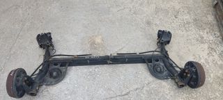 Nissan Note E11 2006-2012 κομπλέ πίσω άξονας με ταμπούρα γνήσιος μτχ. 