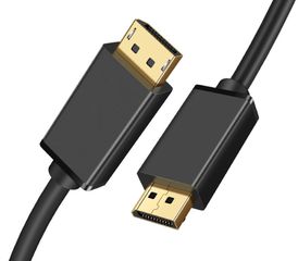 POWERTECH καλώδιο DisplayPort 1.4 CAB-DP042, 4K/60Hz, 5m, μαύρο